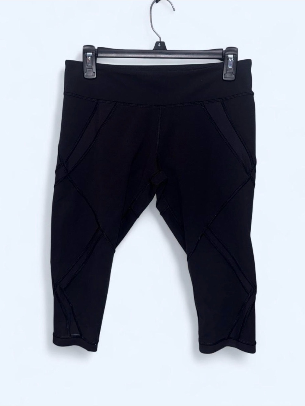 lululemon athletica Black Capri Leggings